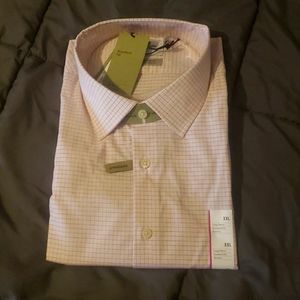 NWT Mens Pink Button down